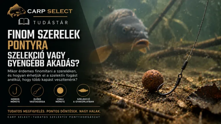 https://carpselect.hu/finom-szerelek-pontyra-szelekcio-vagy-gyengebb-akadas/